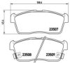 BREMBO P 79 012 Brake Pad Set, disc brake